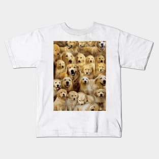 Golden Retrievers Kids T-Shirt